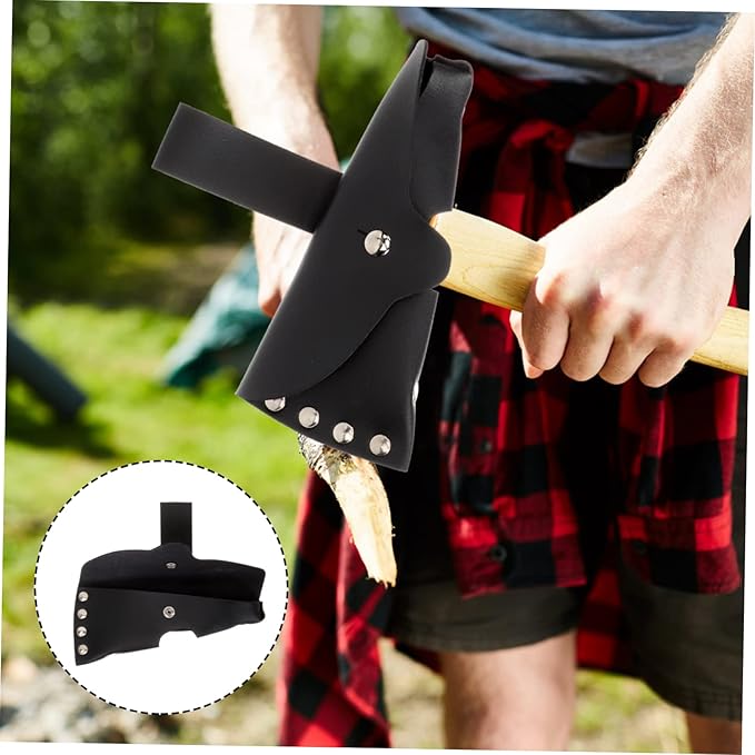 YARNOW Ax Axe Wedge Kit Vent Hand Utensils Emergency Kit Cutlery Accessories Sleeve Belt Whistle Fake Axe Power