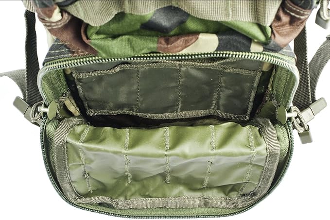 Mil-Tec Military Army Patrol Molle Assault Pack Tactical Combat Rucksack Backpack 20L French Army Cce Camo
