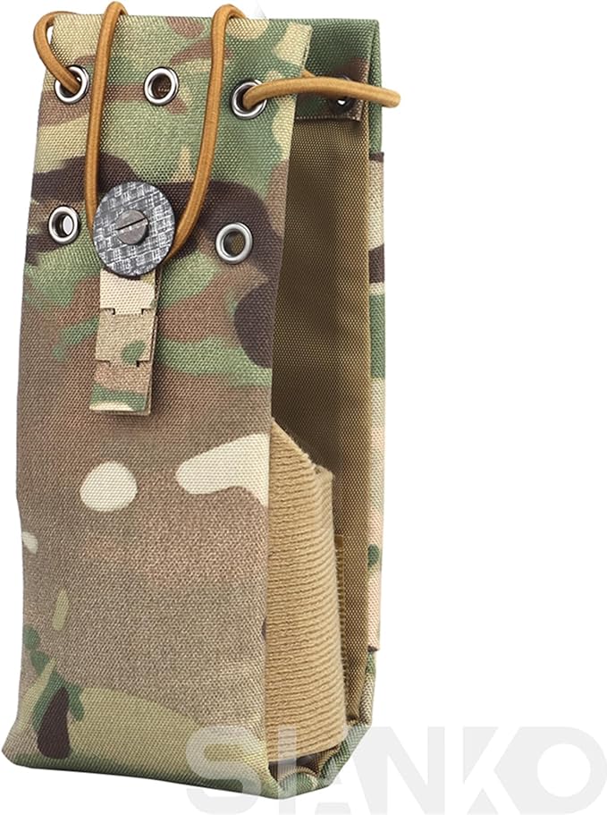 MOLLE Tactical Radio Pouch for MPU5AN/PRC- 163AN/PRC-152AN/PRC148Airsoft Paintball Hunting Military Walkie-Talkie Holder Bag