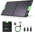 EBL 100 Watt Solar Panel Foldable Solar Charger for Power Station Portable Solar Panels w/Kickstands High Efficiency IP65 Waterproof for Camping RV Off-Grid Outdoor