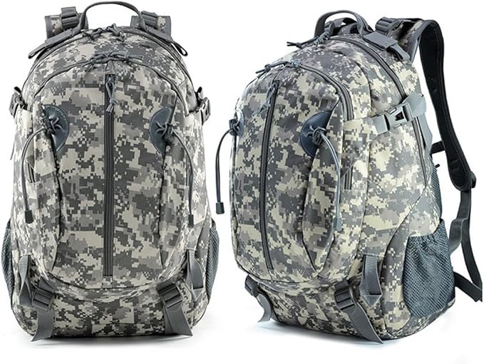 Tactical Backpack for Men Hiking Day Pack Military Rucksack Waterproof 30L EDC Bag Army Assault Pack (ACU)