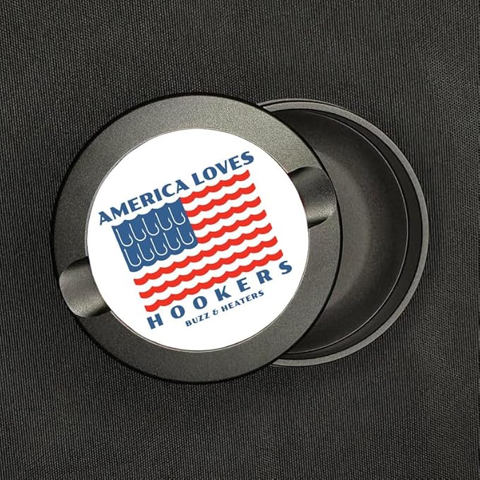 Buzz &amp Heaters Metal Container for Zyn - Holder for Pouches Cans | Fishing Accessories | America Loves Hookers