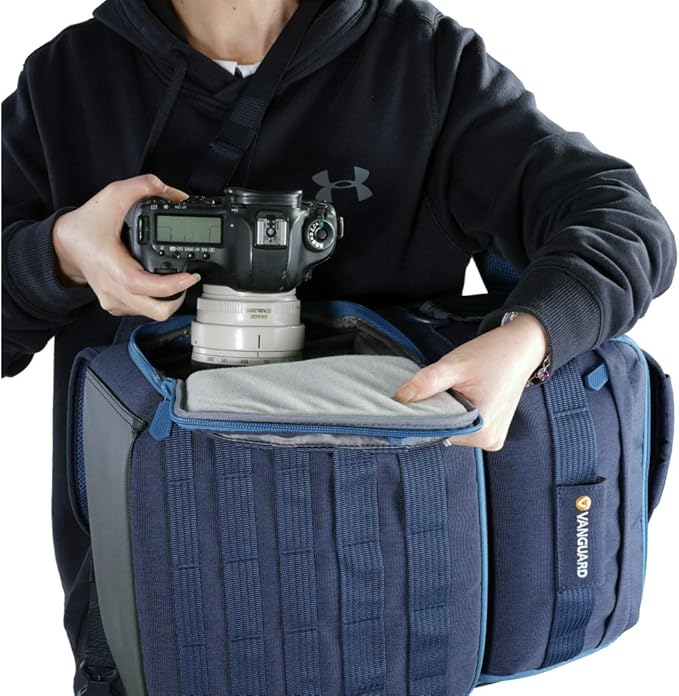 VANGUARD VEO Range T45M Backpack for DSLR/Mirrorless Camera Tactical Style - Navy
