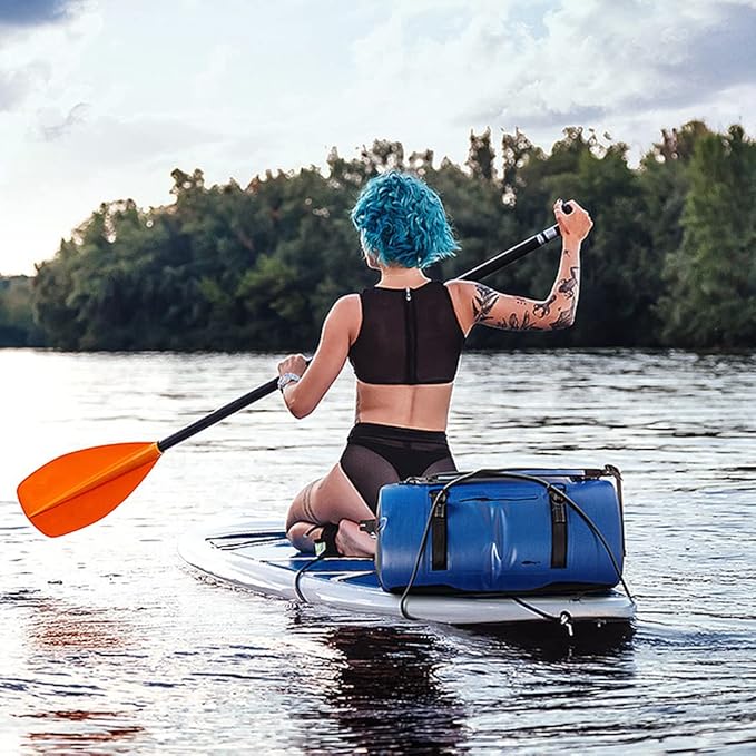 LANGWEI Waterproof Duffel Bag Large 65L Waterproof Insulated Backpack Marine Dry Bags for KayakingFishingHikingCampingClimbing