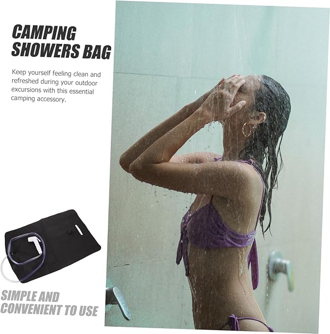 1set Portable Camping Shower Bag Outdoor Shower Kit for Hiking Backpacking and Camping Lightweight Compact Design for and Wear-Resistant Outdoor Supplies