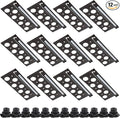 Energetic 7 Inch Retaining Wall Lights Outdoor LED Step Lights 4W Low Voltage Landscape Lighting Waterproof Hardscape Lighting 12V-24V AC/DC 3000K Warm White with Wire Breakers FCC 12 Pack