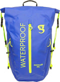 geckobrands Paddler 30L Waterproof Backpack – Durable PVC Tarpaulin Bag for Extreme Conditions