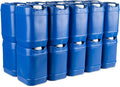 5-Gallon Stackable Water Storage Containers Emergency Water Storage for Camping and Disaster Preparedness 100 Gallons