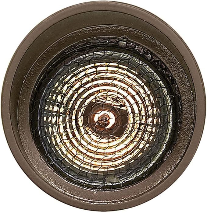 Hinkley Landscape Lighting Spot Light 4w MR16 LED Blub Included 12v Textured Brown Clear Lens