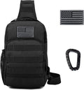 Valinov Tactical Shoulder BagMolle Shoulder BackpacksMilitary Sling Daypack Backpack with USB Charging port