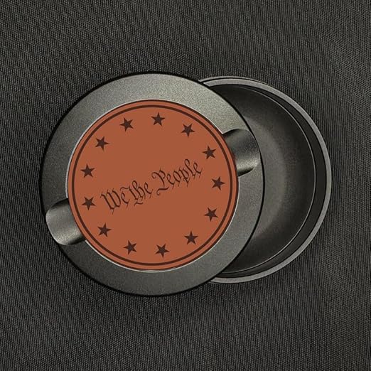 Brotherhood Metal Container for Zyn | Metal Holder for Zyn | Metal Can for Zyn | Metal Container for Zyn Holder | Metal Pouch Cans for Zyn | Metal Pouch for Zyn | We The People Tan