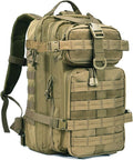 Miramrax Small Tactical Backpack Military Daypack - 30L Backpack for Men Molle Assault Pack Bug Out Bag for Hiking Camping Travel Army Hunting Rucksack Trekking (Green)
