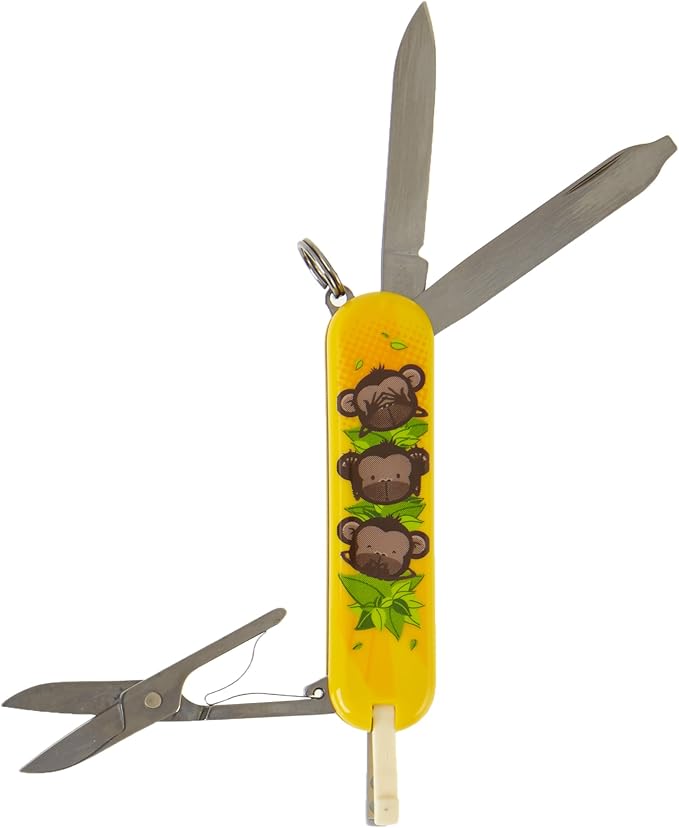 Victorinox Adult Classic 3 Wise Monkeys Pocket Tool 58mm