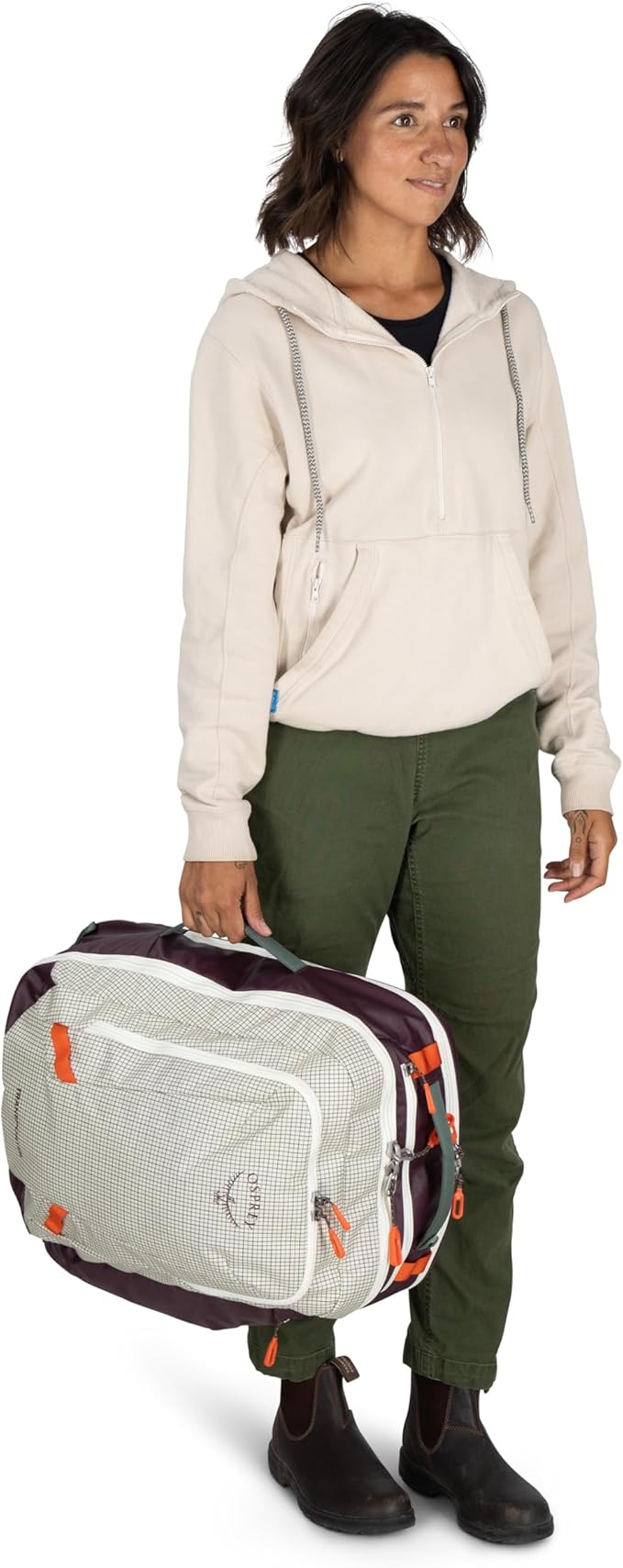 Osprey Transporter 36L Travel Pack - Carry On Backpack with Laptop Sleeve - High Storage Weekender Bag Glow Dew
