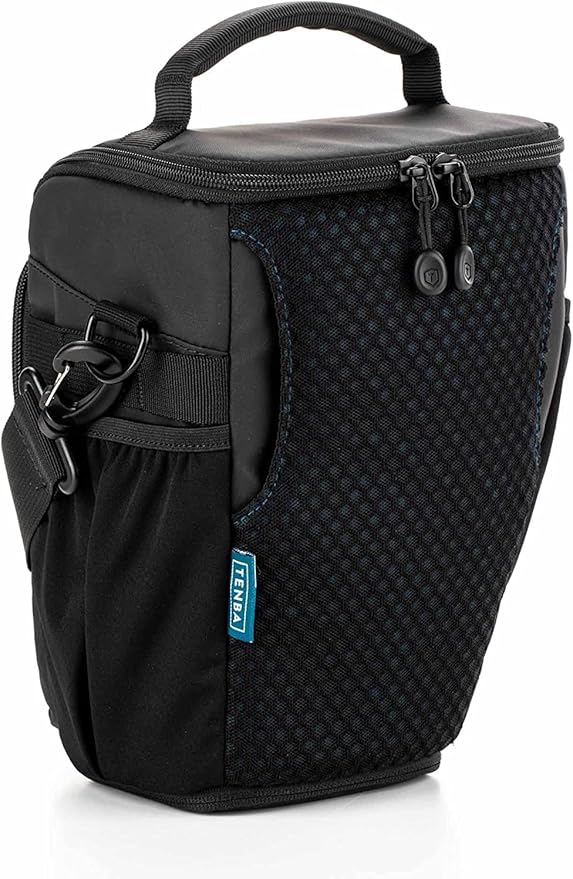 Tenba Axis v2 4L Top Loader Camera Bag for DSLR or Mirrorless Camera with Attached 24-70mm (or 70-200mm 2.8 When Bag is expanded) – Black (637-750)