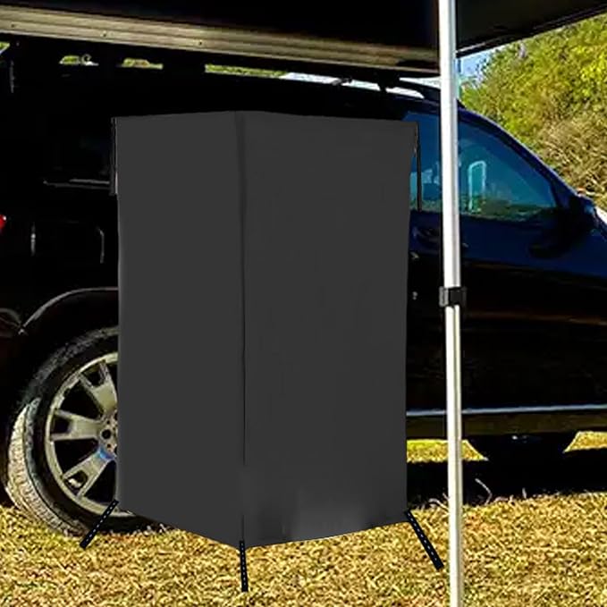 predolo Vehicle Side Shower Tent Durability Privacy Shelter for Hiking Camping RV