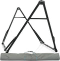 Tranquillo Unity Adjustable Hammock Stand Collapsible Camping Hammock and Stand 800 lbs Capacity Steel Double Hammock Stand for 2 Persons Steel Frame - Black