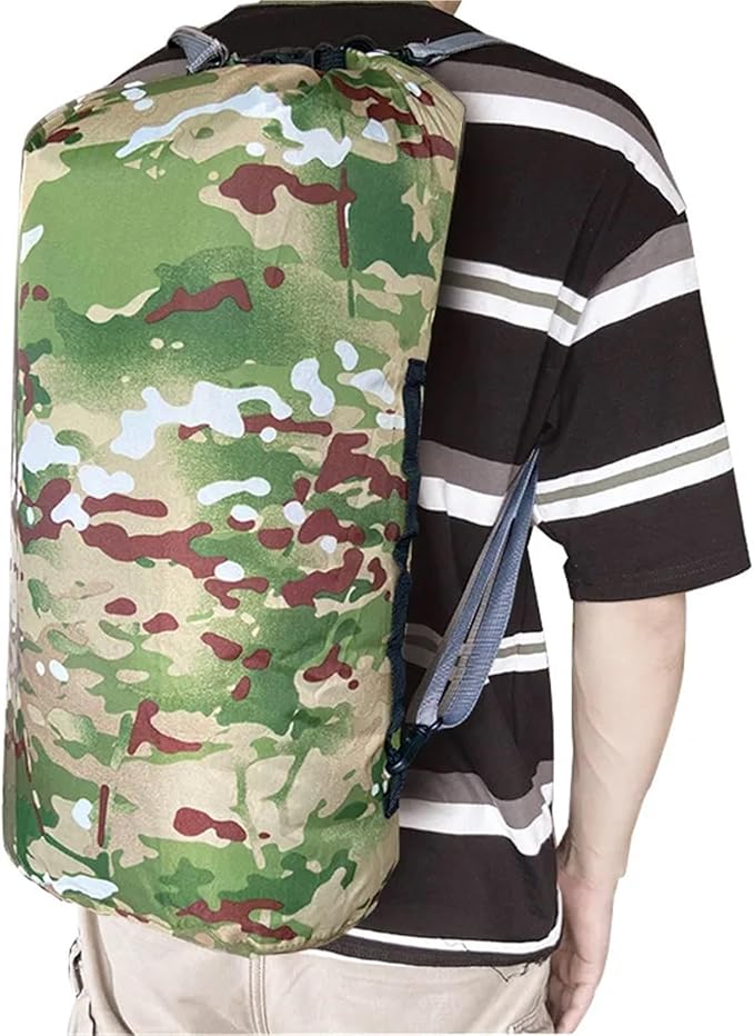 Waterproof Dry Bag Waterproof Backpack Portable Outdoor Sport Rafting Bag River Tracing Swiming Bucket Dry Bag 3L 5L 10L 20L 35L for SwimmingBoating(2 Straps)