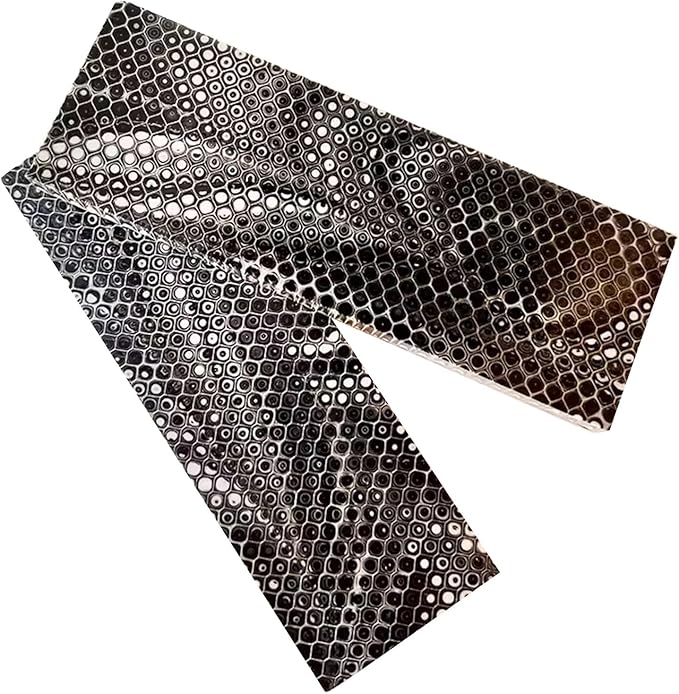 DIY Honeycomb Structure Knife Handle Scales Made Of Blank Resin Material Replace The Carved Decorative Panel(150x50x7mm)