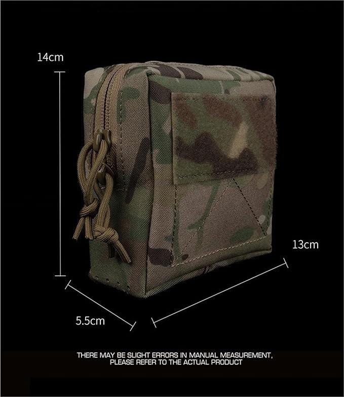Tactical GP Pouch Airsoft Molle EDC Medical Bag Emergency Survival Gear Hunting Utility Tool Waist Bag