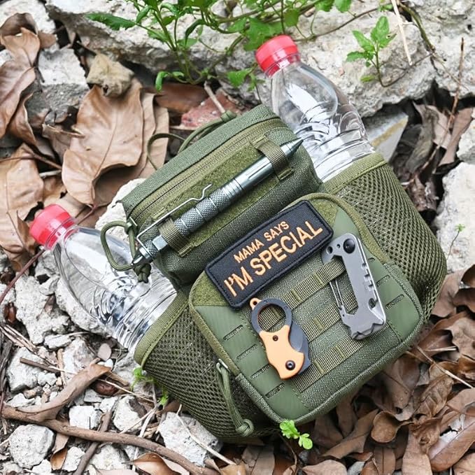 Tactical Shoulder Bag Molle Sling Bags with Strap Included Water Proof EDC Sling Bag Backpack for Every Day Carry