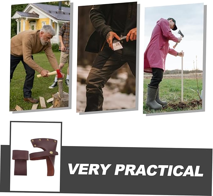 2pcs Ax Storage Cover Hatchet Tools Shield Protective Covers Cover Outdoor Hand Ax Work