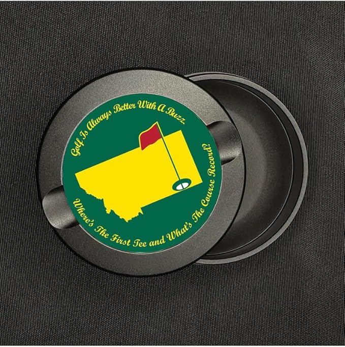 Metal Zyn Container - Metal Zyn Holder - Zyn Metal Can - Metal Container for Zyn Holder - Metal Zyn Can Golf Gifts for Him - Zyn Containers for Golf - Montana