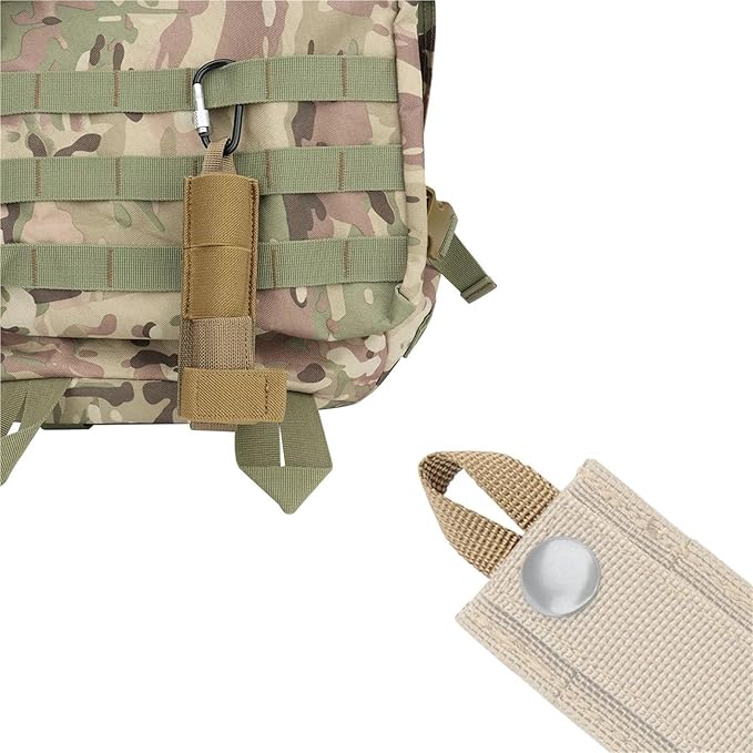 MOLLE Tactical Radio Antenna Relocation Pouch Airsoft Radio Antenna Fixing Pouch Holder Carrier Utility Tool Bag