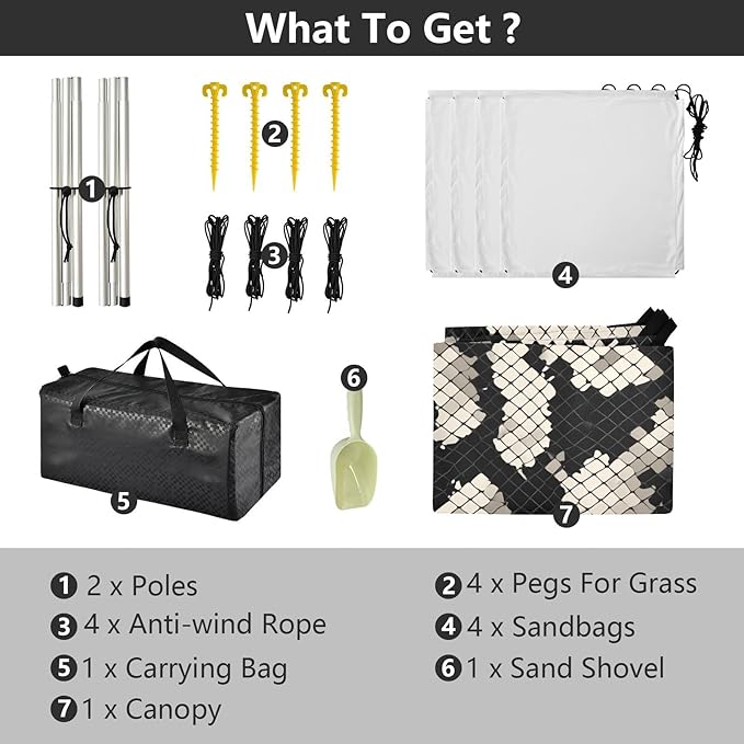 ALAZA Snake Print Beach Tent Sun Shelter UPF50+ Protection Beach Shade Canopy w/ 4 Sandbags for Outdoor Camping Fishing Backyard Fun Picnic 10x9 ft