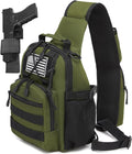 ATBP Small Tactical Holster Sling Backpack Accessories Shoulder Pouch Water Bottle &amp Radio Holder Crossbody Bag for Men