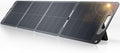120W Portable Solar Panel for Power Station Generator Ultra Light 5.7lbs 25% High Efficiency IP65 Waterproof 20V Foldable Solar Panel Charger for Camping RV Outdoor Use and Off-Grid Blackouts