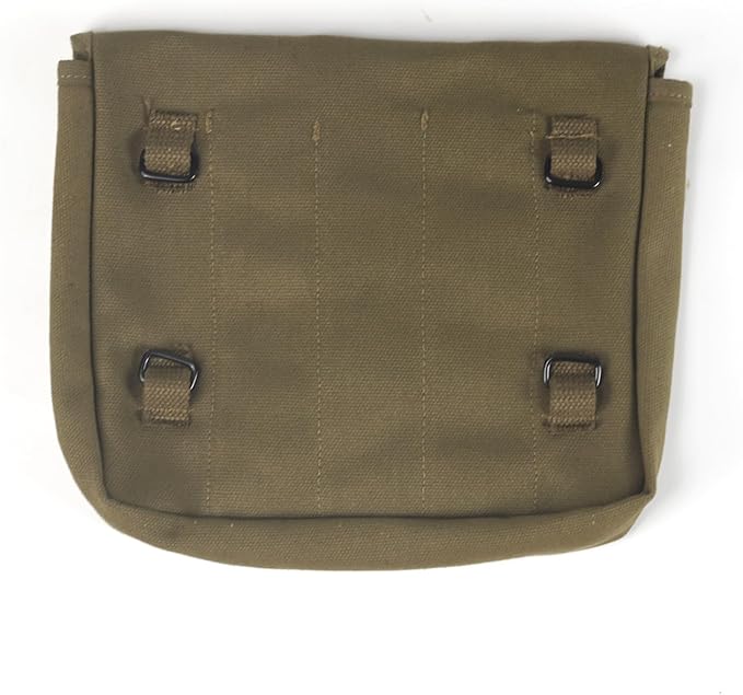 ANQIAO WW2 US M1928 Haversack Olive Green (m1928 haversack)