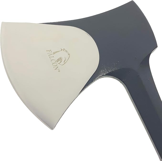 Otakumod 11 Tactical Ranger Axe. Hatchet. Stainless Steel Blade with Hard Cover. for Outdoor Camping - Hiking to Cut Branches Make Fire. EDC Tasks (Black)