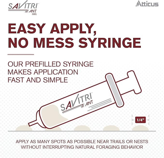 Atticus Talak 7.9% F Bifenthrin Insecticide Concentrate (96 oz) with Savitri Ant Gel Bait (4 x 30 Grams)