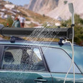 Solar Water Tank for Camping Shower Portable Camping Showerhead Handheld with Storage Bag Roof Rack Shower for Hiking Car wash Pet Cleaning Beach Vacations20L/5.28gal
