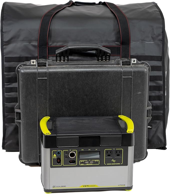 Mission Darkness Dry Shield Revelation EMP Armor for Generators &amp Extra-Large Electronics // Military-Grade Waterproof Faraday Bag for Digital Forensics Preppers EMP CME Solar Flare Protection