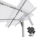 ECO-WORTHY Solar Panel Dual Axis Tracking System (Increase 40% Power) with Tracker Controller Complete Solar Tracker Kit Ideal for Different Solar Panels for Yard/Farm/Field