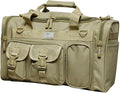 18 1200 cu.in. Tactical Duffle Military Molle Gear Shoulder Strap Range Bag TAN