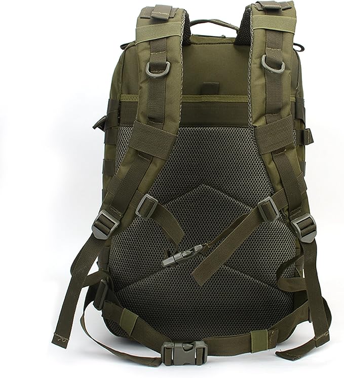 Lovelinks21 Hiking Assault Backpack Waterproof Motorcycle Backpack Bug Out Pack Rucksack for Outdoor Hiking