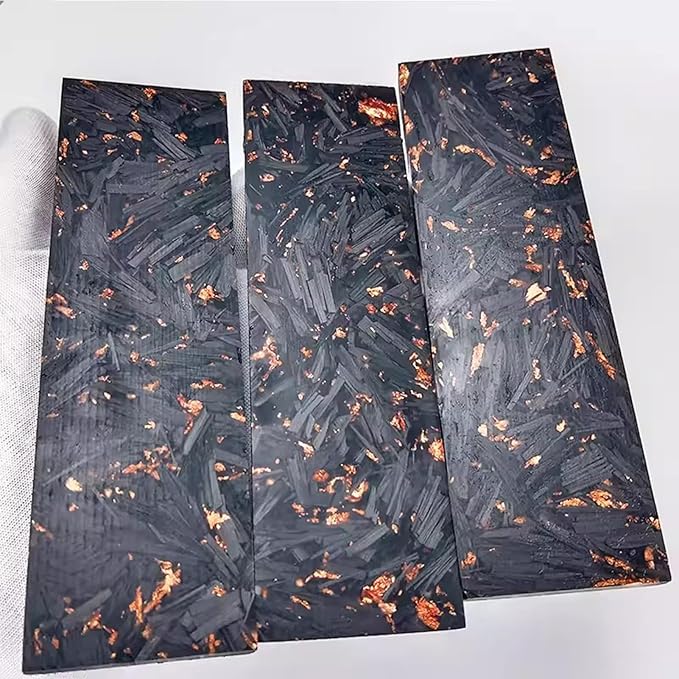 2 Pack Knives Handle Making Material Resin Suitable For Laser Cutting Engraving DIY Tools Knife Decoration(130x40x12mm)