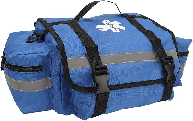 First Responder Bag Large Capacity Emergency Gear Bag with Shoulder Strap Waterproof and Reflective Ideal for Camping Hiking and Automotive Emergencies