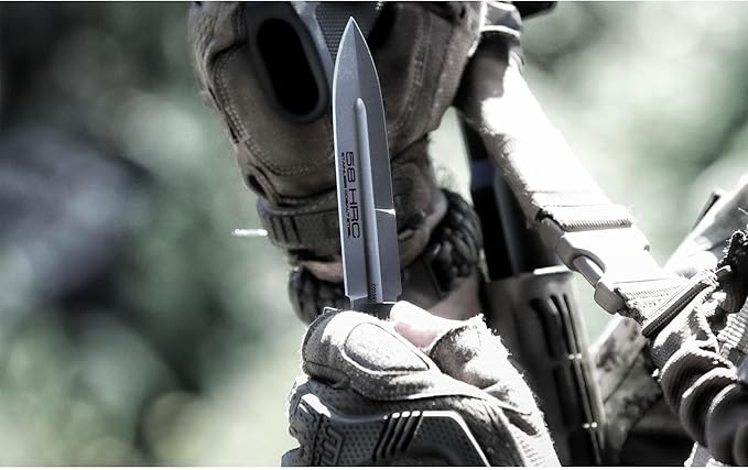 Extrema Ratio - Requiem (Ranger Green) Fixed Blade Knife Bohler N690 steel blade 4.9 mm thick hardened to 58 HRC stone-washed finish lightweight ergonomic handle made in Italy