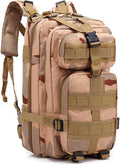 Men's 35L Hiking Backpack Oxford Cloth Outdoor Tactical Rucksack Large Capacity Camping Travel Daypack Duffel Bag (A/Multicolor)