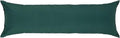 Hatteras Hammocks Green Long Hammock Pillow Sunbrella Fabric Hook &amp Loop Fasteners Extra Wide Size Handcrafted in The USA