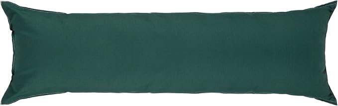 Hatteras Hammocks Green Long Hammock Pillow Sunbrella Fabric Hook &amp Loop Fasteners Extra Wide Size Handcrafted in The USA