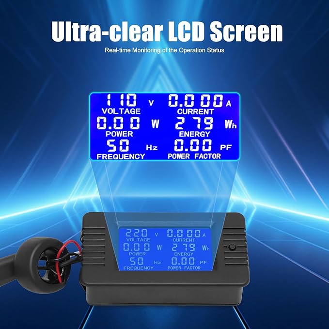 1200W Solar Grid Tie Micro Inverter IP65 Waterproof MPPT &amp LCD Display DC 17-50V Input/AC 80-160V Output Pure Sine Wave Auto Power Transmission for 24V/30V/36V Solar Panels