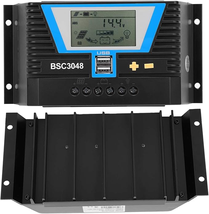30A 12V/24V/36V/48V Solar Controller for Variety Batteries BSC3048 Charging Control Intelligent Regulator