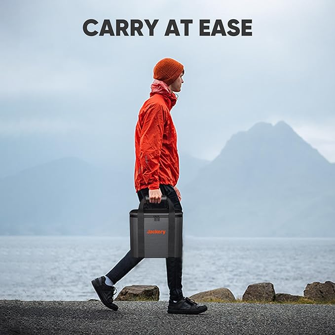 Jackery Portable Power Station Explorer 300 with Carrying Bag 292Wh Backup LiFePO4 Battery Solar Generator for Outdoors Camping Travel Hunting Blackout (Solar Panel Optional)