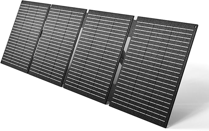 MARBERO 100W Portable Solar Panel IP68 Waterproof 100 Watt 20V Foldable Solar Panel Charger for Power Station QC3.0 USB &amp DC Output &gt23% High Efficiency for Camping Outdoor Home RV Blackout Clo