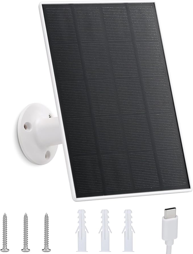 TT Nature Solar Panel for Smart Bird Feeder Type-c 9.8ft Cable